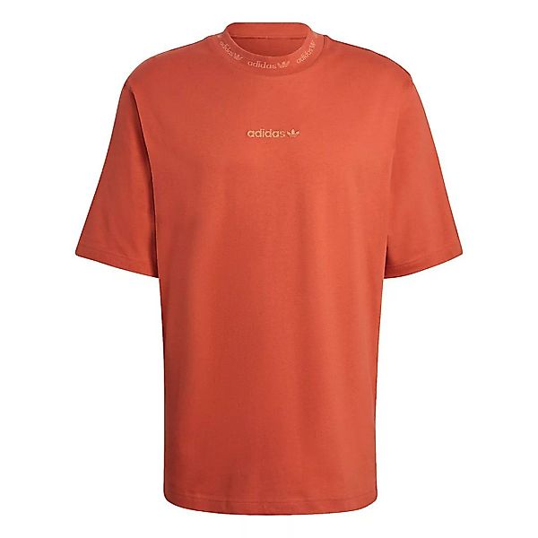 Adidas Originals Rib Detail Kurzarm T-shirt S Hazy Copper günstig online kaufen