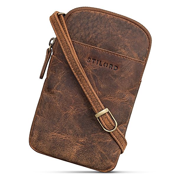 STILORD Handtasche "Loki" Brustbeutel Leder Handytasche günstig online kaufen