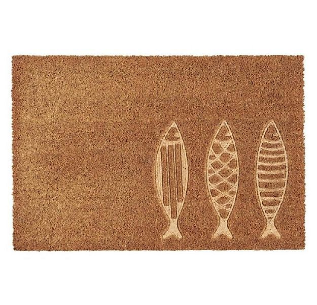 Ib Laursen Fußmatte Ib Laursen Fußmatte Fische aus Kokosfasern (40x60cm) günstig online kaufen