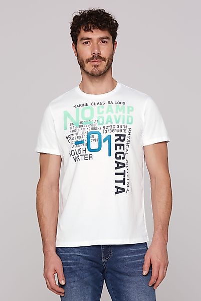 CAMP DAVID Rundhalsshirt aus Baumwolle günstig online kaufen