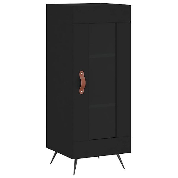 vidaXL Sideboard Schwarz 34,5x34x90 cm Holzwerkstoff 828765 günstig online kaufen