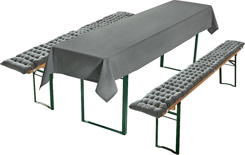 REDBEST Tischdecke Auflagen und Tischdecke "Seattle" 3-teilig günstig online kaufen