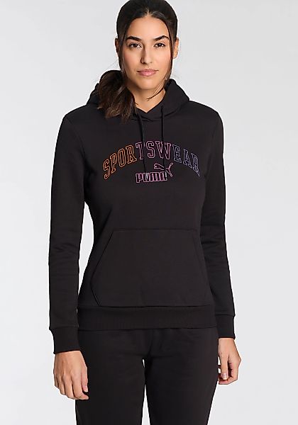 PUMA Kapuzensweatshirt "ESS+ LOGO LAB HOODIE FL", Oversized Fit, mit Kängur günstig online kaufen