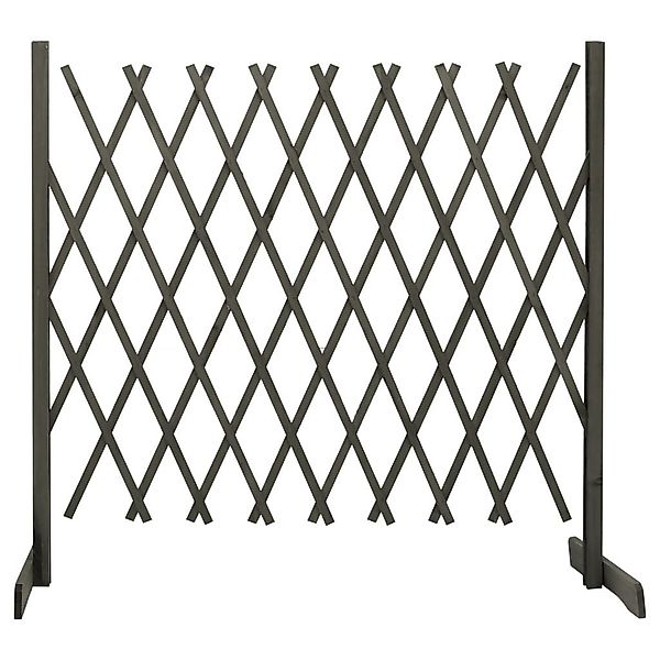 vidaXL Gartenzaun Garten-Rankzaun Grau 180x100 cm günstig online kaufen