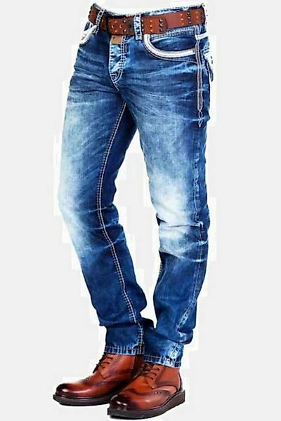 Cipo & Baxx Regular-fit-Jeans "Jeans", in Straight Fit, CD-287 günstig online kaufen