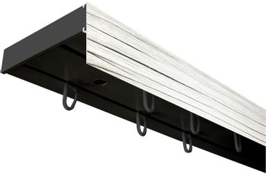 SN DECO GROUP Gardinenschiene "Vorhangschiene SH mit Blende" 2 läufig-läufi günstig online kaufen