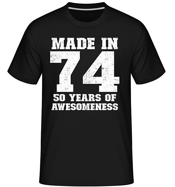 50 Years Of Awesomeness · Shirtinator Männer T-Shirt günstig online kaufen