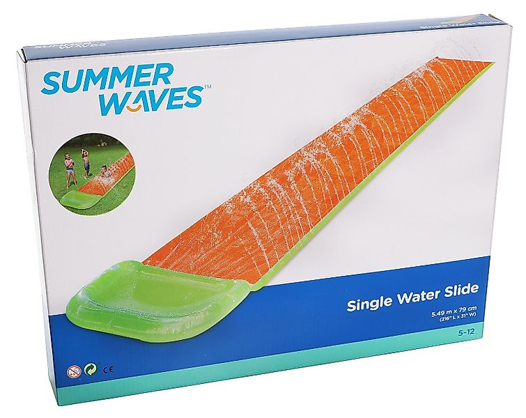 SummerWaves Wasserrutsche Summer Waves Wasserrutsche 5,49m günstig online kaufen