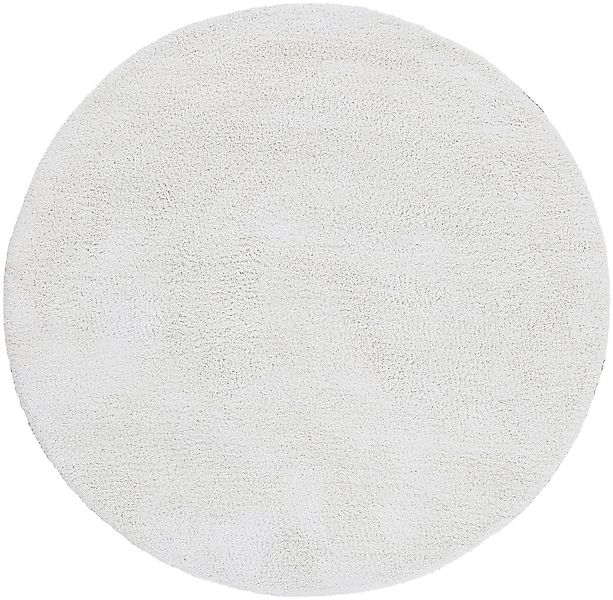 carpetfine Teppich "Silky" rund 20 mm Höhe Shaggy, Langflor, uni, besonders günstig online kaufen