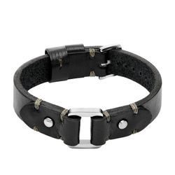 Fossil Armband Schmuck Geschenk Edelstahl Leder günstig online kaufen