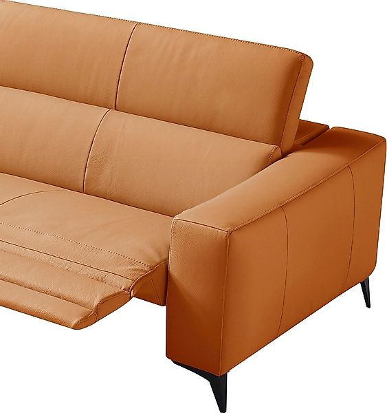 Egoitaliano Ecksofa »Edith, Designsofa mit hohem Sitzkomfort, L-Form«, inkl günstig online kaufen