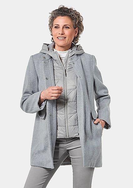 GOLDNER Kurzmantel Kurzgröße: Mantel mit herausnehmbarem günstig online kaufen
