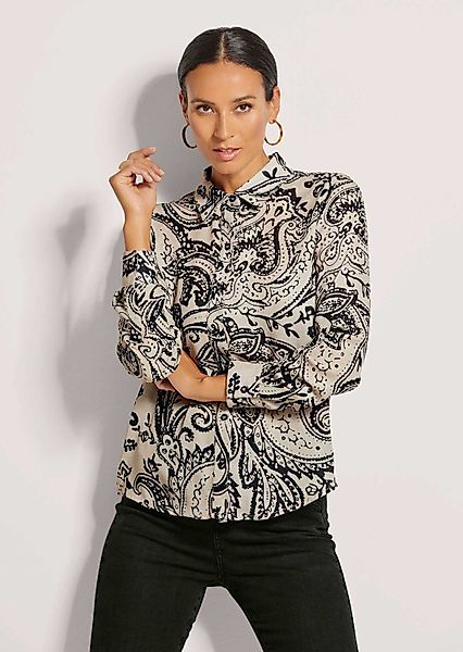 MADELEINE Hemdbluse Hemdbluse mit grafischem Print günstig online kaufen