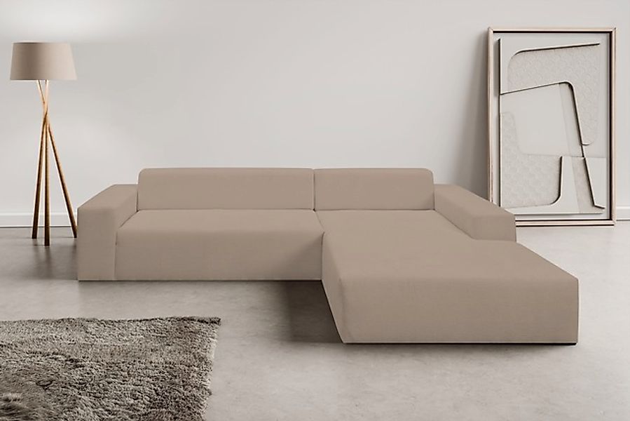 WERK2 Ecksofa »Zeus-XL, Mega-Sofa mit großer Sitztiefe, Stellmaße 311cm x 2 günstig online kaufen
