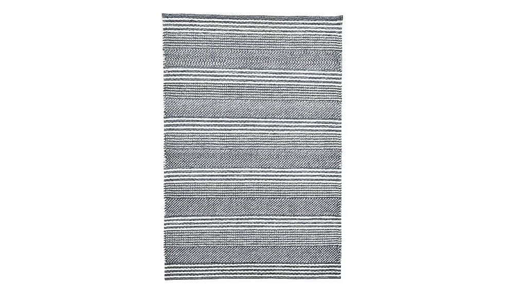 Handwebteppich  Taching ¦ grau ¦ Wolle ¦ Maße (cm): B: 80 Teppiche > Naturt günstig online kaufen