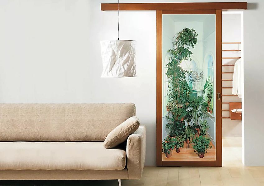 Papermoon Fototapete »Window - Türtapete«, matt günstig online kaufen