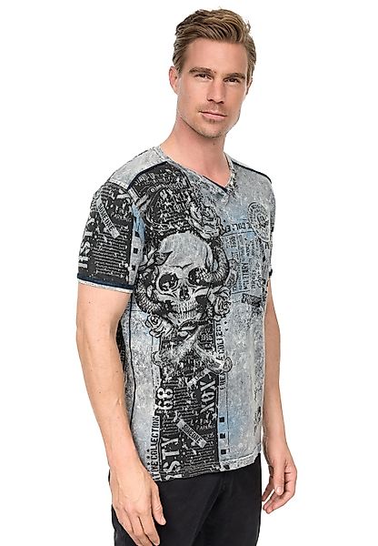Rusty Neal T-Shirt "Rusty Neal T-Shirt" mit coolem Allover-Print günstig online kaufen