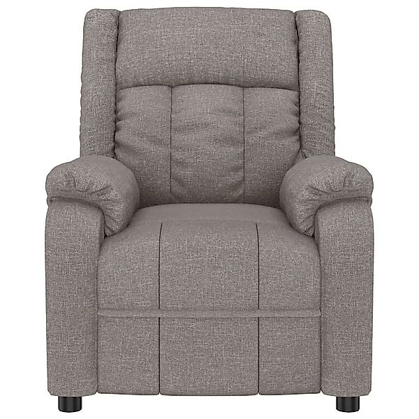 vidaXL Sessel Relaxsessel Taupe Stoff (1-St) günstig online kaufen