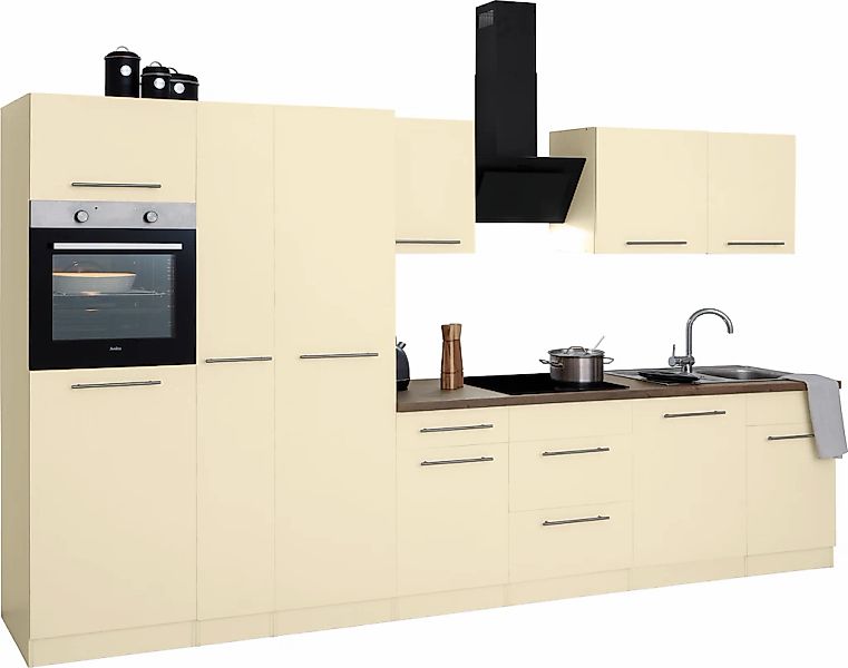wiho Küchen Küchenzeile "Unna" mit E-Geräten, Breite 360 cm günstig online kaufen
