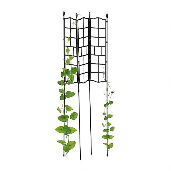 relaxdays Rankgitter 3er Set 124 cm, günstig online kaufen