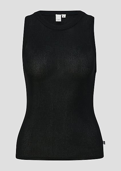 QS Shirttop Strickpullunder aus Viskosemix günstig online kaufen