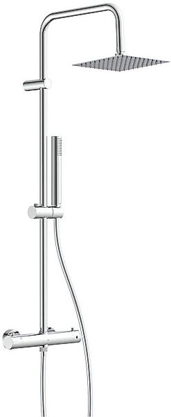 welltime Brausegarnitur Porto, Duschsystem inkl. Thermostat mit Sicherheits günstig online kaufen