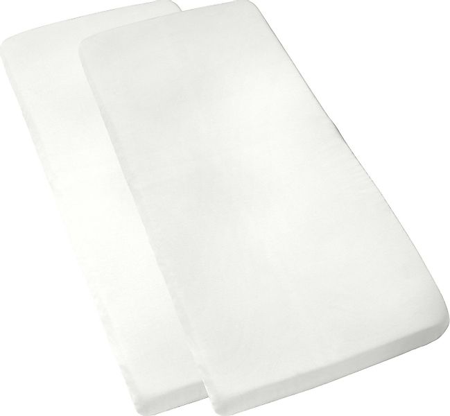 REDBEST Spannbettlaken Baby-Spannbettlaken "San Francisco" 2er-Pack, Jersey günstig online kaufen