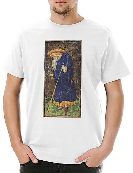 Urban Backwoods Print-Shirt Urban Backwoods Tarot Arcanum Hermit Herren T-S günstig online kaufen
