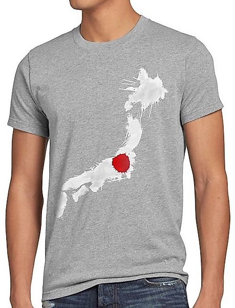 style3 T-Shirt Flagge Japan Fußball Sport Nihon WM EM Fahne günstig online kaufen