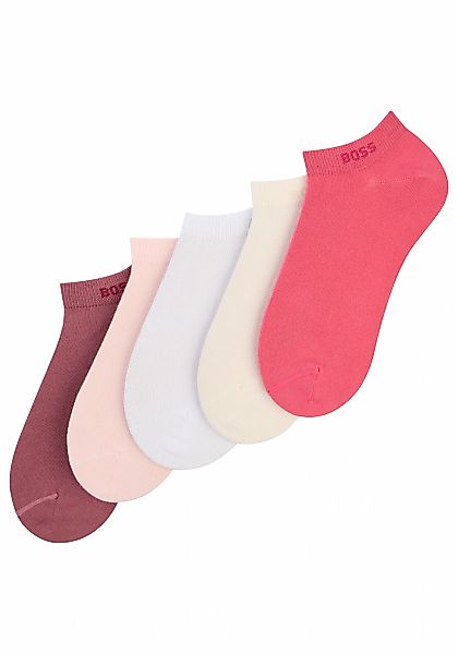 BOSS Sneakersocken "5P AS Logo CC W" Packung, 5er, 5 Paar tlg. mit BOSS-Log günstig online kaufen