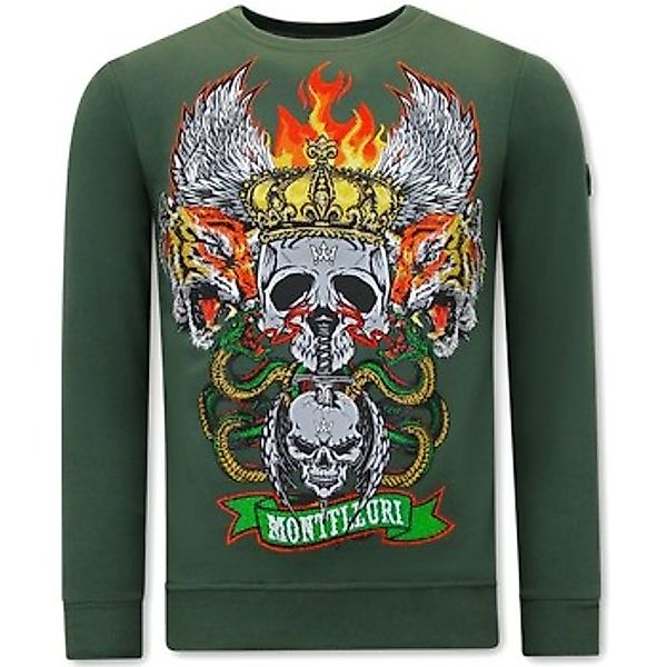 Tony Backer  Sweatshirt Print Skull Head günstig online kaufen