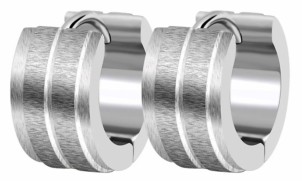 Adelia´s Klappcreolen "Damen Ohrringe – Klappcreole aus Edelstahl" Zum Vers günstig online kaufen