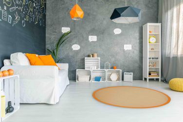 carpetfine Sisalteppich "Sisal" rund 5 mm Höhe mit farbiger Bordüre, Anti-R günstig online kaufen