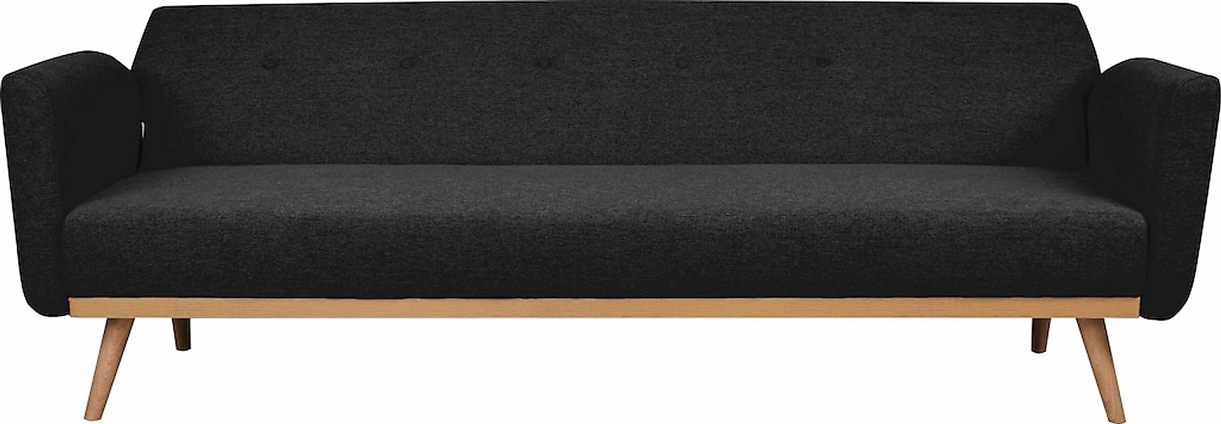 SalesFever Schlafsofa "Komfortables Sofa zum Entspannen" Knopfheftung an de günstig online kaufen