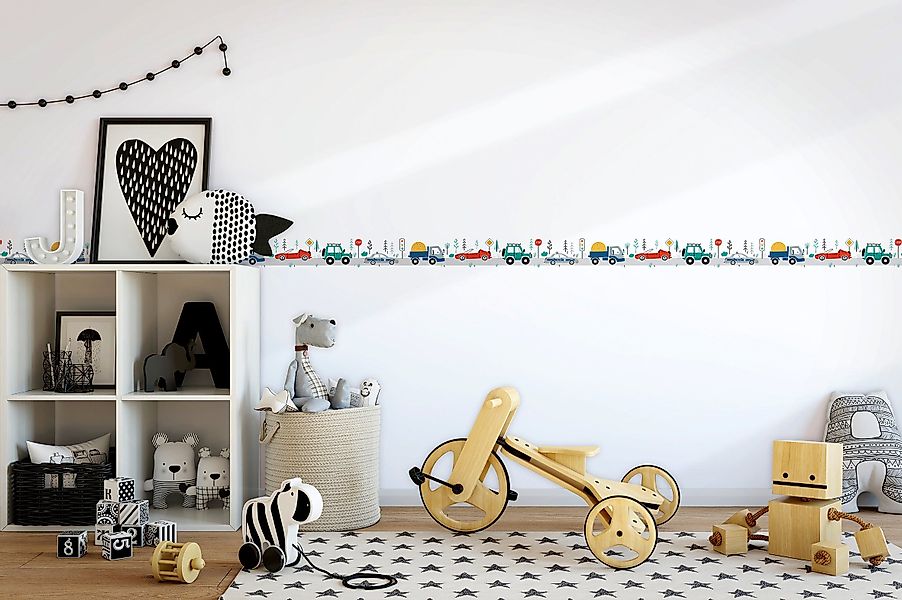 Marburg Kindertapete, Auto, matt, (1 St), günstig online kaufen