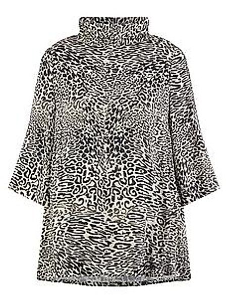 Bluse zum Schlupfen Emilia Lay schwarz günstig online kaufen