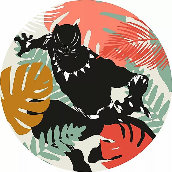 Komar Wandtattoo "selbstklebendes Vlies, Winter Tropics Black Panther, Gr. günstig online kaufen