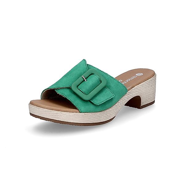 Remonte Remonte Damen Pantolette grün Pantolette günstig online kaufen
