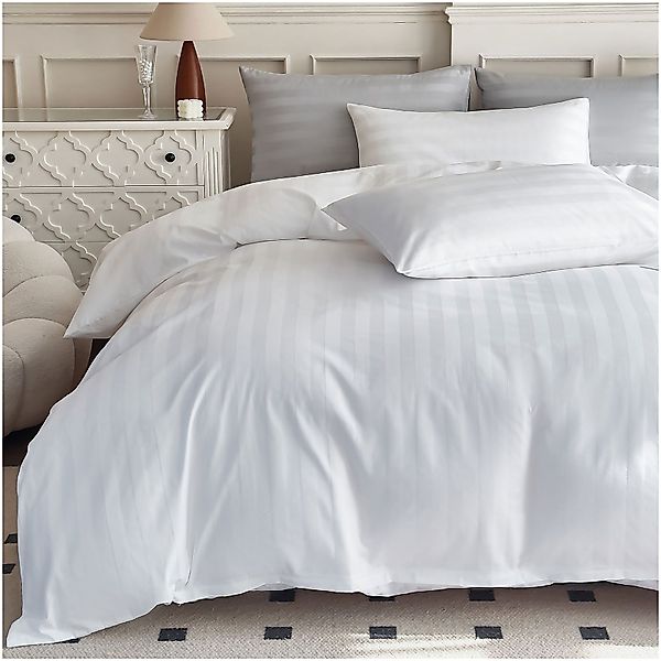 KEAYOO Bettwäsche Satin Bettwäsche, 2 teilig, günstig online kaufen