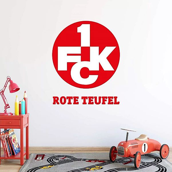 Wall-Art Wandtattoo "1.FC Kaiserslautern Rote Teufel", (Set, 1 St.) günstig online kaufen
