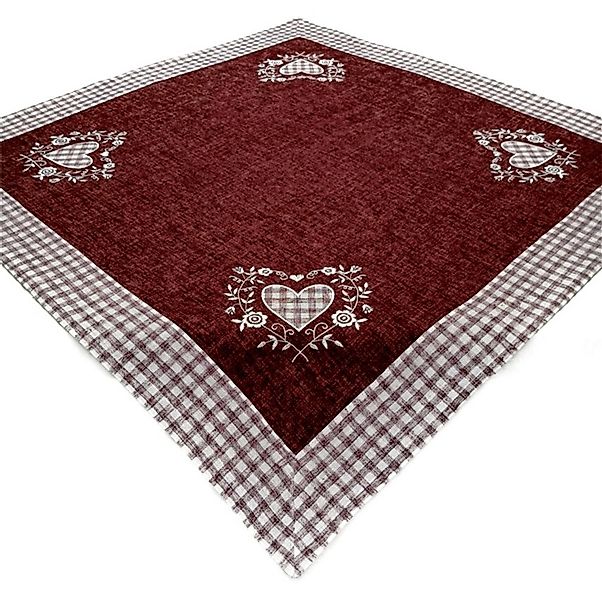 Brilliant Tischdecke Bestickt / Mitteldecke / Versch. Farben / 85x85cm / TW günstig online kaufen