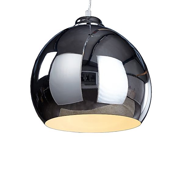riess-ambiente Hängeleuchte CHROMAGON 30cm silber, ohne günstig online kaufen