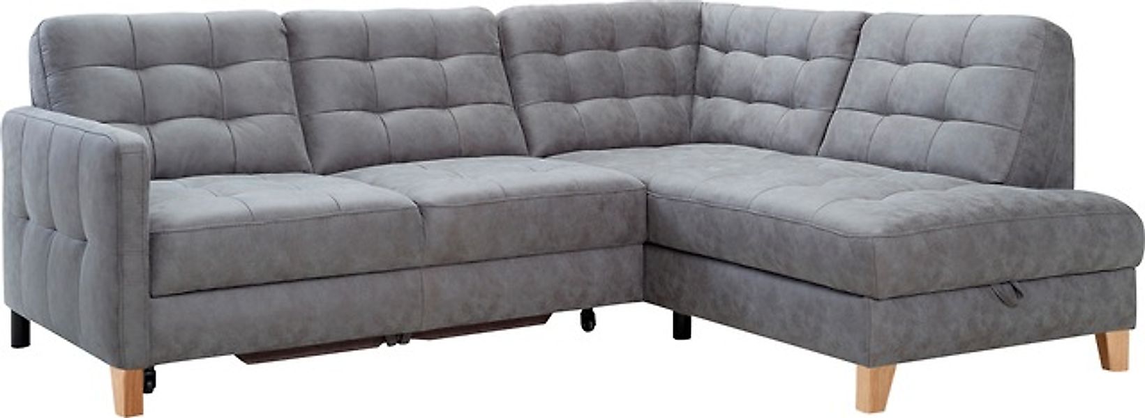 exxpo - sofa fashion Ecksofa »Elio, kompakt & bequem, zeitloses Design, Bre günstig online kaufen