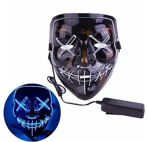 Goods+Gadgets Verkleidungsmaske LED Purge Maske, Halloween Party Kostüm Ver günstig online kaufen