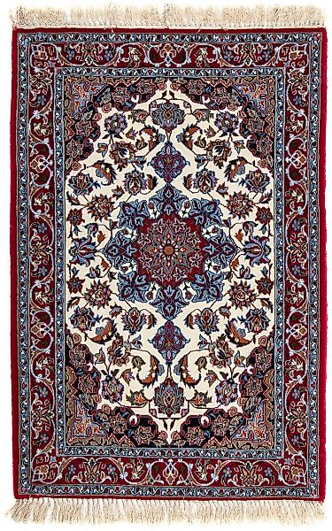 morgenland Orientteppich »Perser - Isfahan - Premium - 102 x 70 cm - dunkel günstig online kaufen