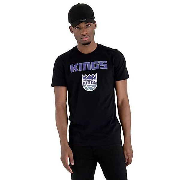 New Era Team Logo Sacramento Kings Kurzärmeliges T-shirt XS-S Black günstig online kaufen