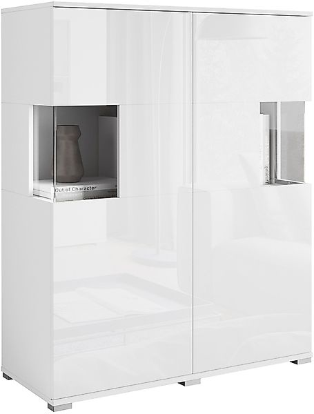 INOSIGN Highboard "Kenia", (1 St.), Modernes Highboard mit Glastüren, Breit günstig online kaufen