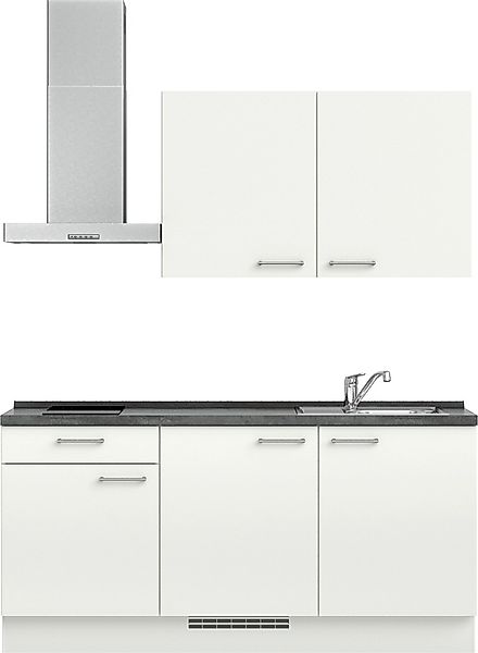 nobilia® Küchenzeile »"Laser I",Ausrichtung wählbar, Breite 180 cm« vormont günstig online kaufen