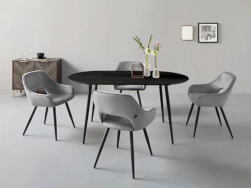 Leonique Esstisch "Eadwine, Topseller Ovaler Tisch, Küchentisch" OTTOs Choi günstig online kaufen