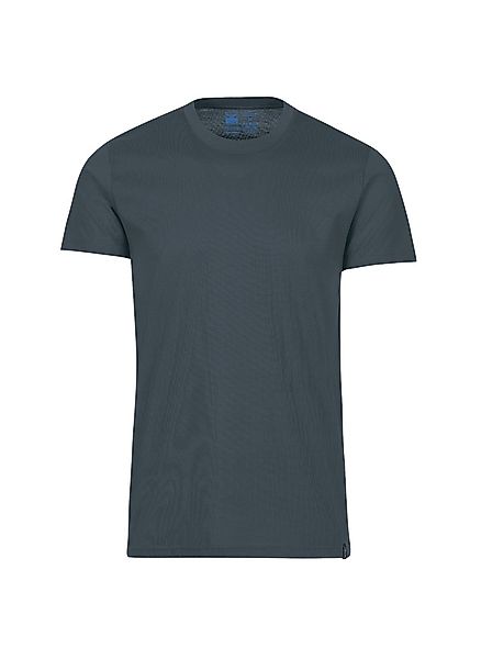 Trigema T-Shirt "TRIGEMA Slim Fit T-Shirt aus DELUXE Baumwolle" 1 Stk. günstig online kaufen